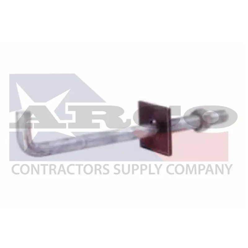 1/2-Inch X 12-Inch J-Bolt With Hex Nut And Washer Set 1