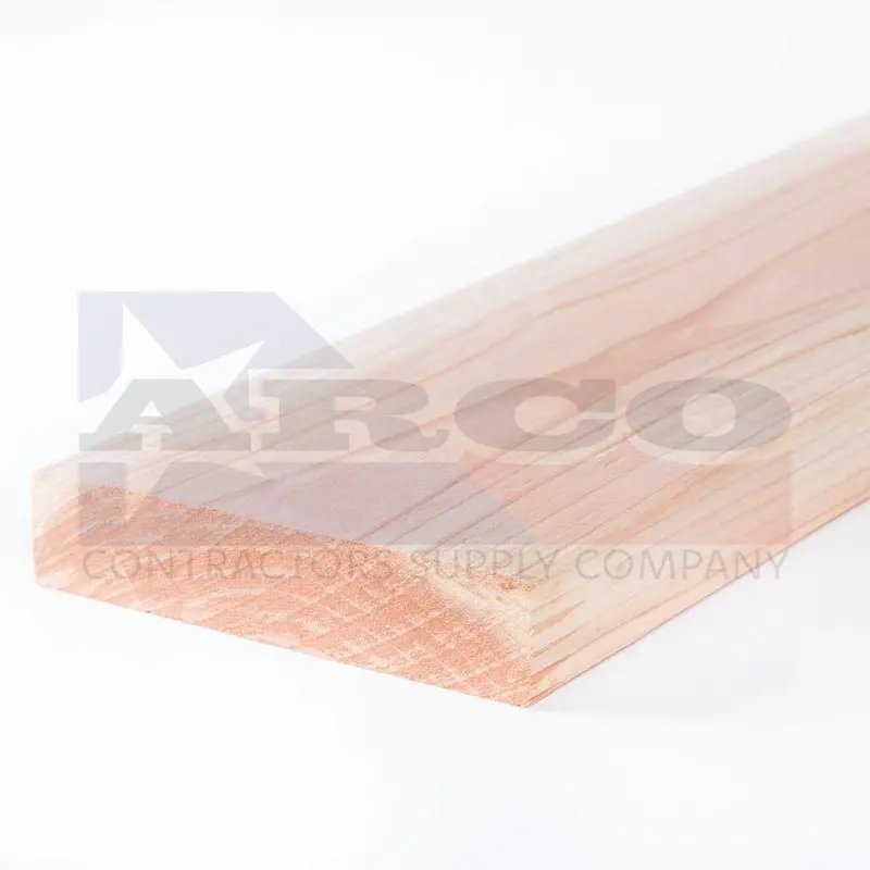 1-Inch X 5-7/8-Inch X 6-Foot Clear/All-Heart Redwood Board 1