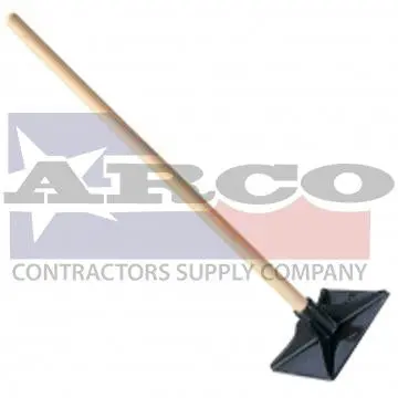 10" × 10" Heavy-Duty Tamper With 45-Inch Handle – Compaction Tool 1