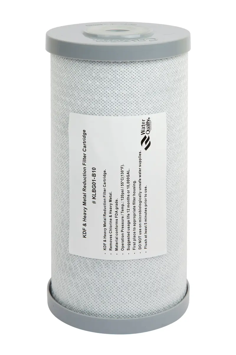 10" X 4.5" Kdf-Based Heavy Metal Reduction Filter 1