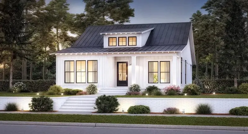 1,064-Square-Foot Modern Home Blending Compact Footprint With Spacious Feel 1