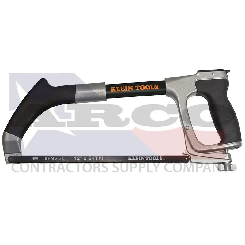 12-Inch Hacksaw – 24 Tpi High-Tension Frame For Metal & Plastic 1