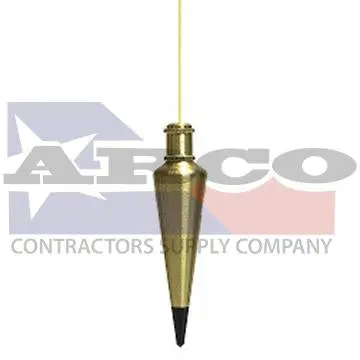 16-Ounce Solid Brass Plumb Bob 1