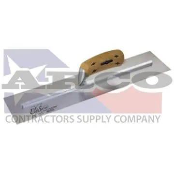 16" × 4" Elite Cement Finishing Trowel With Ergonomic Cork Handle 1