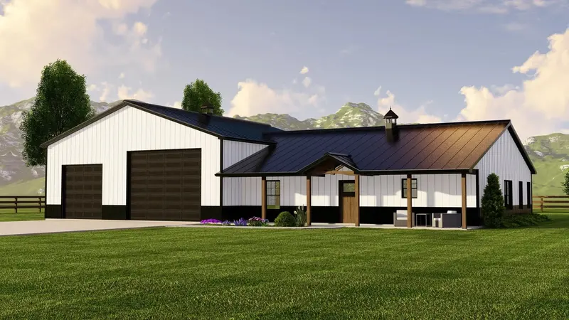 1,783 Sq Ft Family Home Featuring Extended Garage And Covered Porches 1