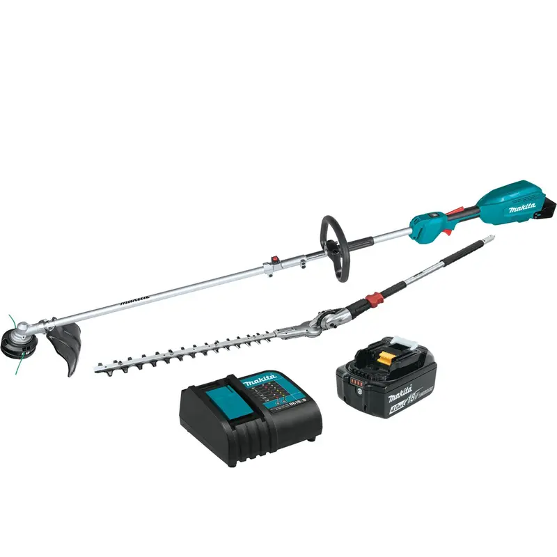18V Lxt Coupled-Shaft Power Head Kit – String Trimmer + 20-Inch Hedge Trimmer – 4.0Ah – Xux02Sm1X2 1