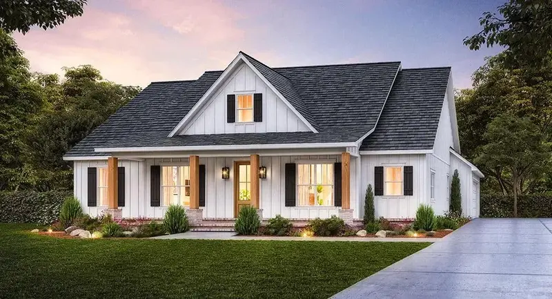 1,985 Sq Ft Thoughtfully Designed 4-Bedroom House Plan 1