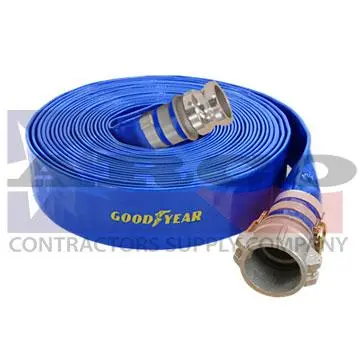 2-Inch X 50-Foot Blue Industrial Discharge Hose 1