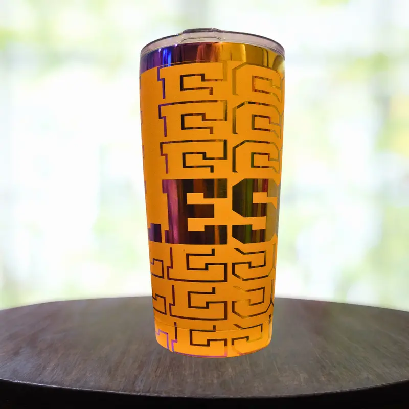20 Oz Baltimore Orioles Yellow Tumbler 1