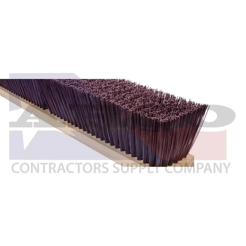 2218 Heavy-Duty Brown Stiff Broom 1