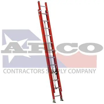 24-Foot Fiberglass Extension Ladder – Heavy-Duty Type Ia 1