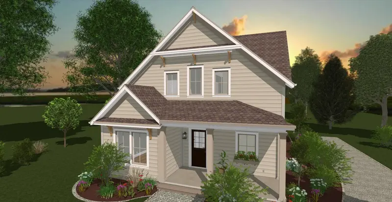 2,500 Sq Ft Storybook Cottage With Refined Architectural Details 1