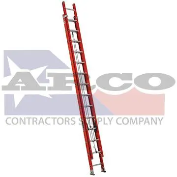 28-Foot Fiberglass Extension Ladder – Ansi Type Ia Compliant 1