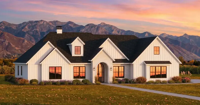 2,854 Sq Ft Balanced Design – 4 Bedrooms, First-Floor Master & Minimalist Elegance 1