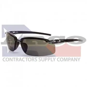 2911720 Es5 Brown-Tinted +2.0 Diopter Safety Glasses 1