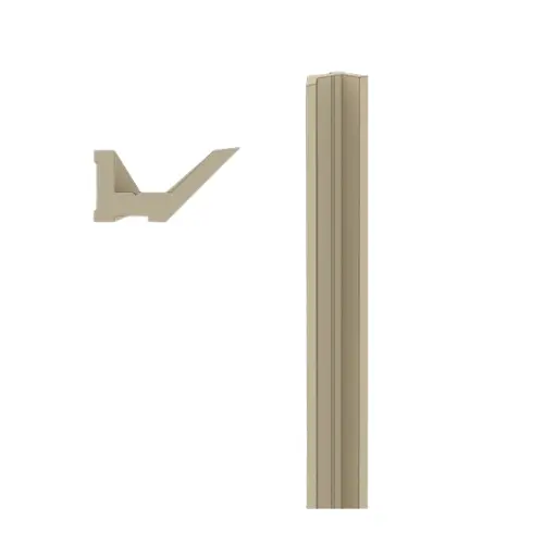 3/4-Inch Plastic Chamfer Strip – 1-Inch Width, Flexible Edge Protection 1