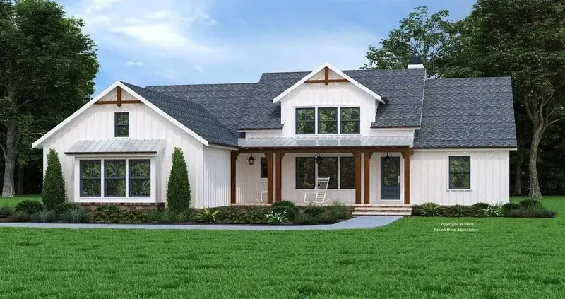 3-Bedroom Architectural Plan With Adaptable Interior Zones And Modern Aesthetic 1