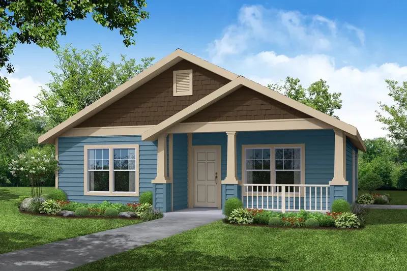 3-Bedroom Cottage With Rear-Entry Garage And Seamless Indoor-Outdoor Flow 1