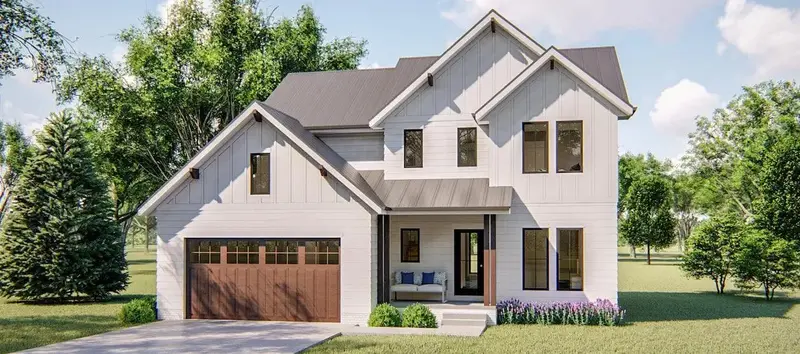 3-Bedroom Home Plan Emphasizing Practicality And Aesthetic Appeal 1