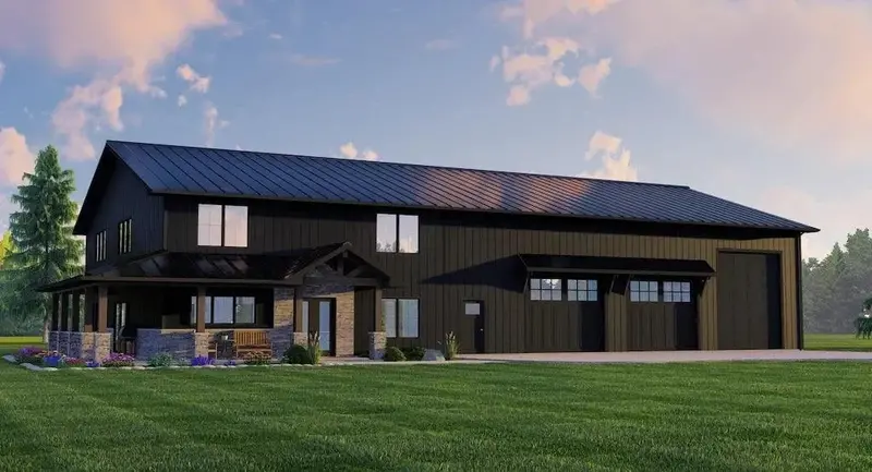 3-Bedroom Home | Stylish Exterior & Ample Garage Capacity 1
