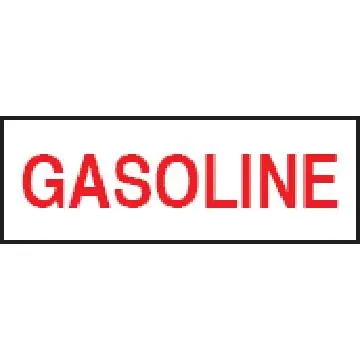 3 In × 5 In Gasoline Hazard Warning Label – Osha-Compliant 1