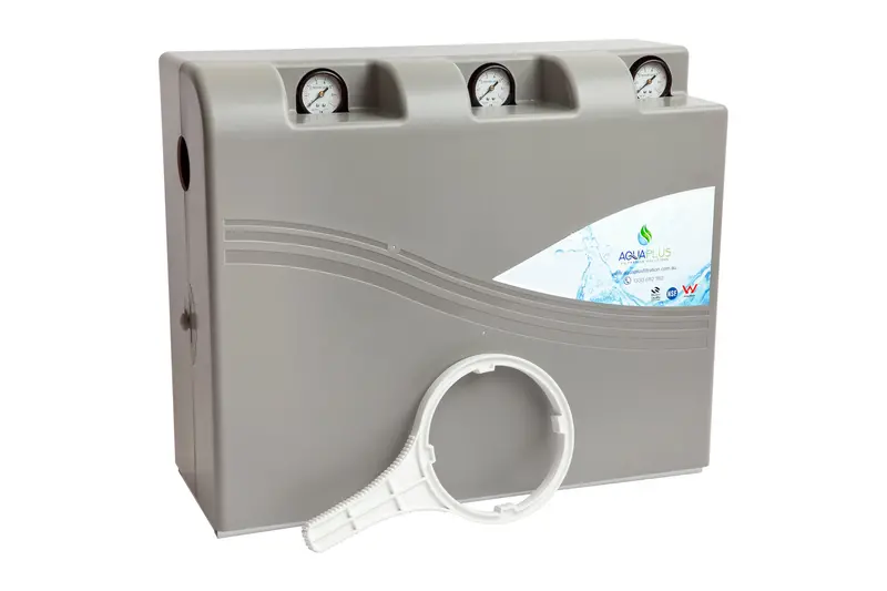 3-Stage 10-Inch Big Blue Whole-House Water Filtration System 1