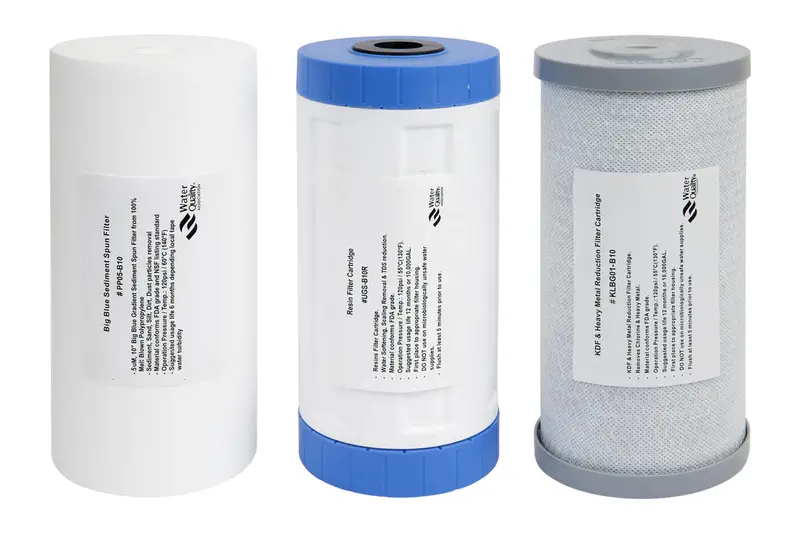 3-Stage Whole-House Filter Replacement Kit (3-Pack) 1