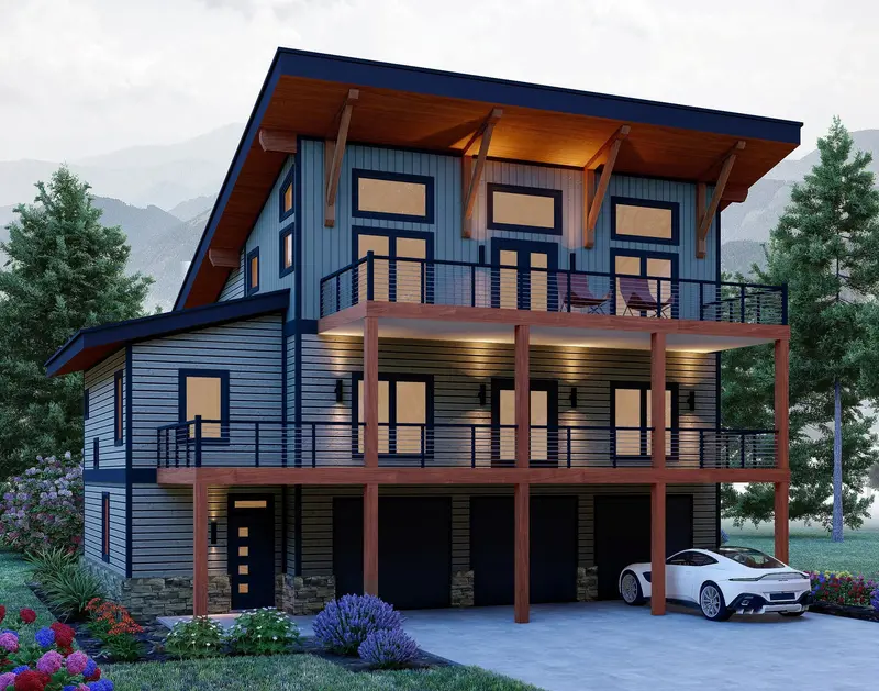 3,027-Square-Foot Three-Bedroom Home With Loft, Recreation Zone, And Private Balcony 1