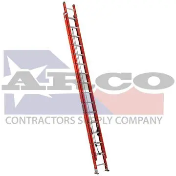 32-Foot Fiberglass Extension Ladder – Ansi Type Ia Rated 1