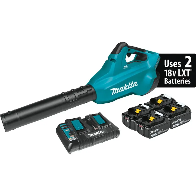 36V (Dual 18V) Lxt Brushless Blower Kit – 4X 5.0Ah Batteries – Xbu02Pt1 1