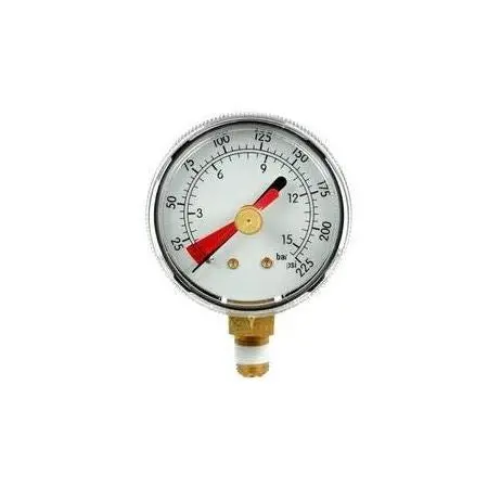 3M Food Service Filter Head With 1/8" Npt Pressure Gauge 1