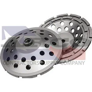 4.5-Inch Double-Row Diamond Cup Grinding Wheel For Concrete & Masonry 1
