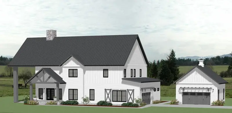 4-Bedroom Barndominium Featuring Attached & Detached Garage Space 1