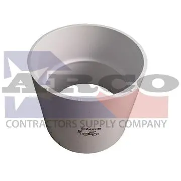 4-Inch Pvc Hub-To-Hub Coupling Fitting 1