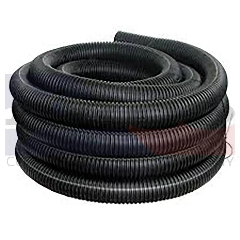 4-Inch X 100-Foot Perforated Drain Pipe With Geotextile Sock 1