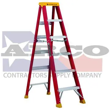 6-Foot Fiberglass Step Ladder – 300 Lb Capacity, Type Iaa 1