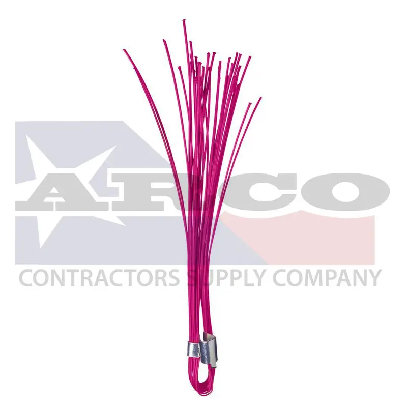 6-Inch Pink Plastic Stake Chasers For Temporary Marking 1