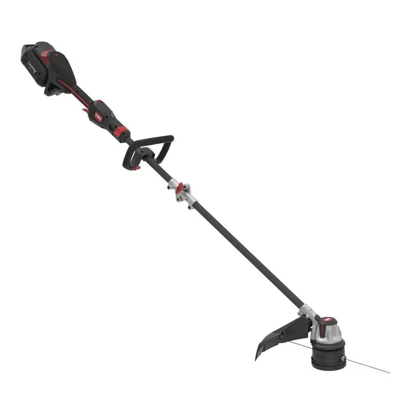 60V Max Cordless String Trimmer — 15-Inch Cutting Width, Telescoping Carbon Fiber Shaft, 2.5Ah Battery (Model 51838) 1