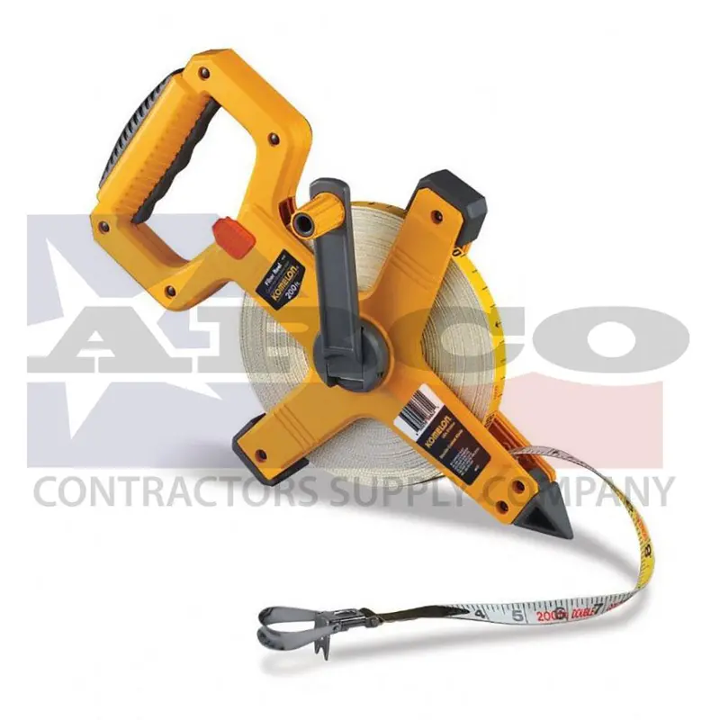 6622 200-Foot Open-Reel Fiberglass Tape Measure – Extra-Long & Corrosion-Proof 1