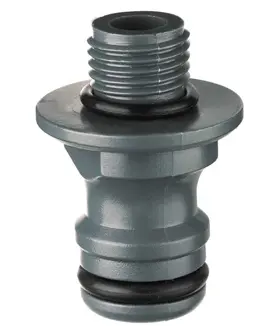 6Mm Od X 1/4" Bsp Plastic Adapter Fitting 1