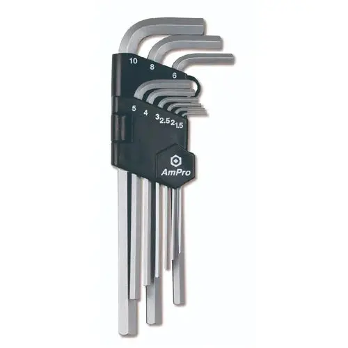 9-Piece Long-Reach Allen Hex Key Set 1