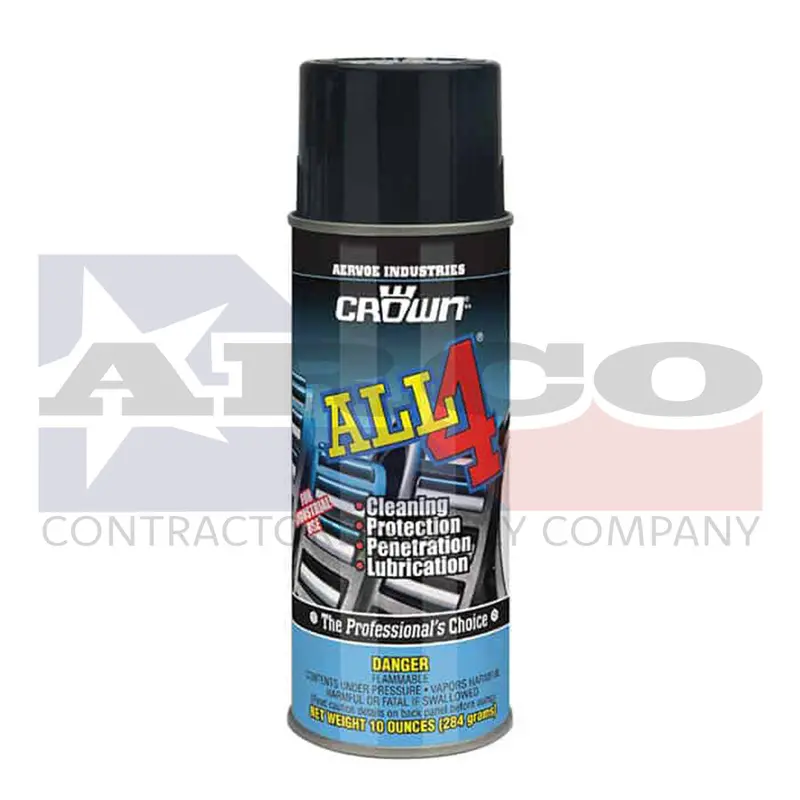 Aervoe All-4 Multi-Use Lubricant – 10 Oz Aerosol Can 1