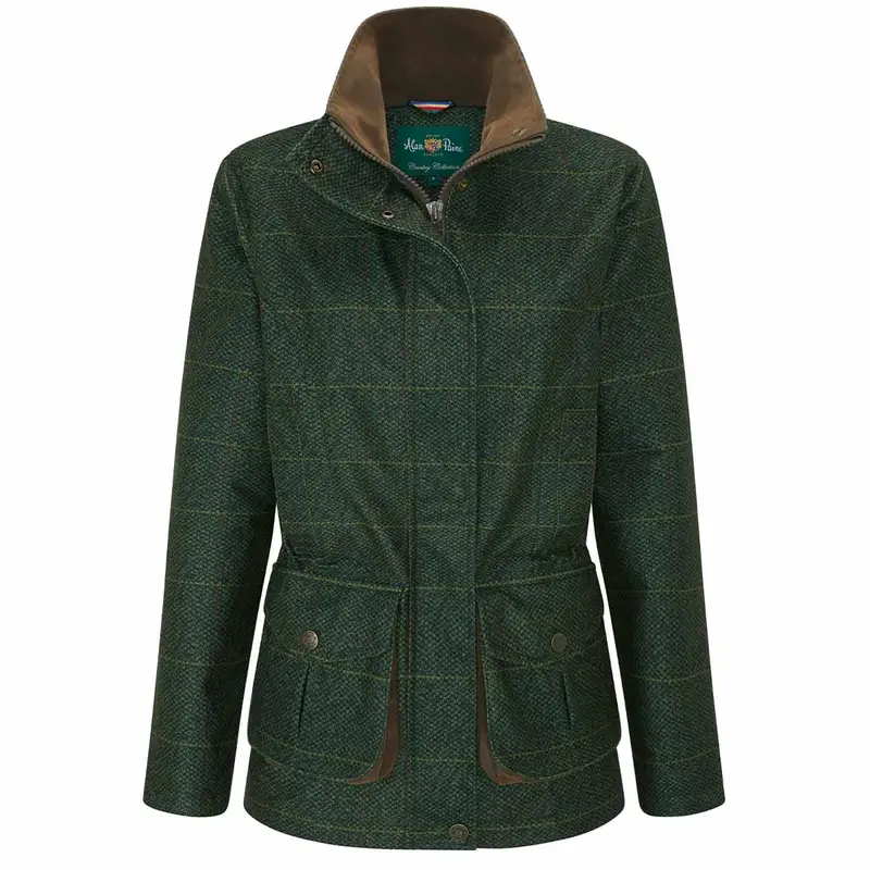 Alan Paine Didsmere Technical Tweed Country Coat For Women 1