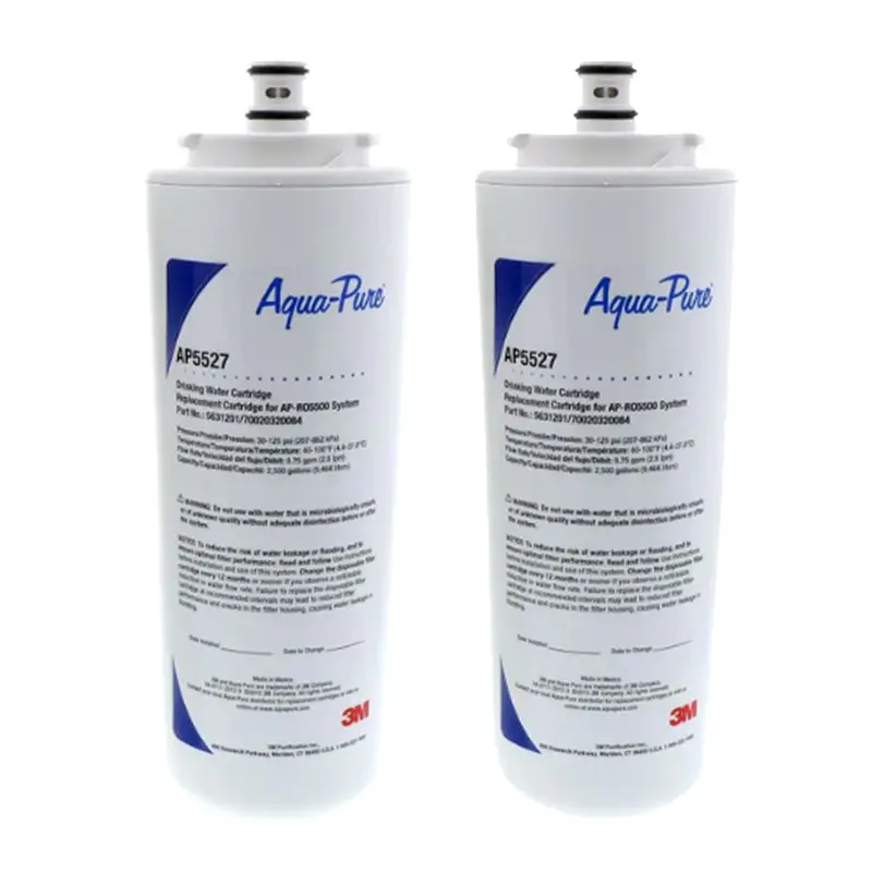 Aqua-Pure Ap5527 Dual-Stage Pre- And Post-Filter Cartridge Set 1