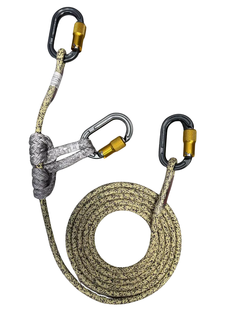 Arbo Space Thunder X Ansi Z359.12–Compliant Gate Carabiner Lanyard – 1/2" Webbing 1