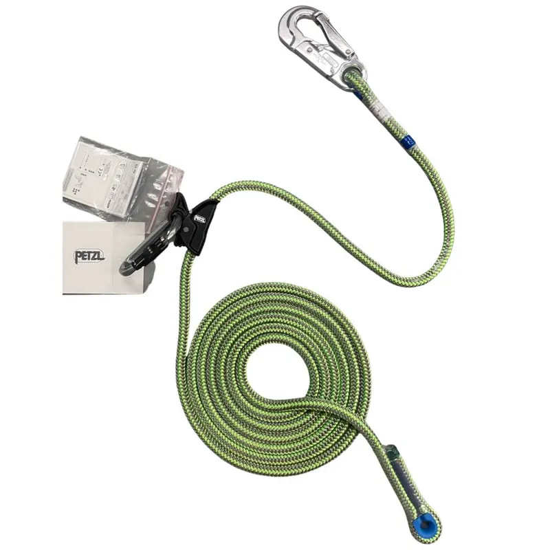 Arbor Flex Lanyard With Petzl Micrograb Rope Clamp 1