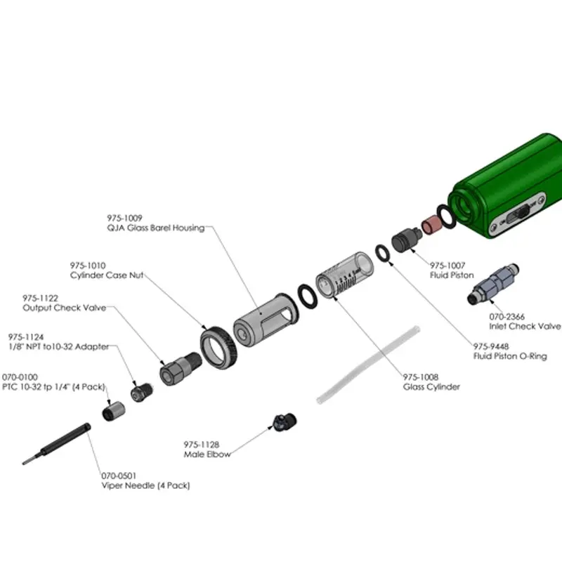 Arborjet Quik-Jet Air Injection System Replacement Parts 1