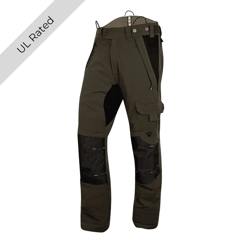 Arbortec At4062(Us) Calf-Wrap Chainsaw Pants – Ventilated, Olive 1