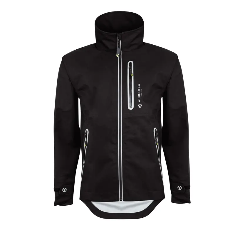 Arbortec At4420 Full-Zip Waterproof Work Jacket – Black 1