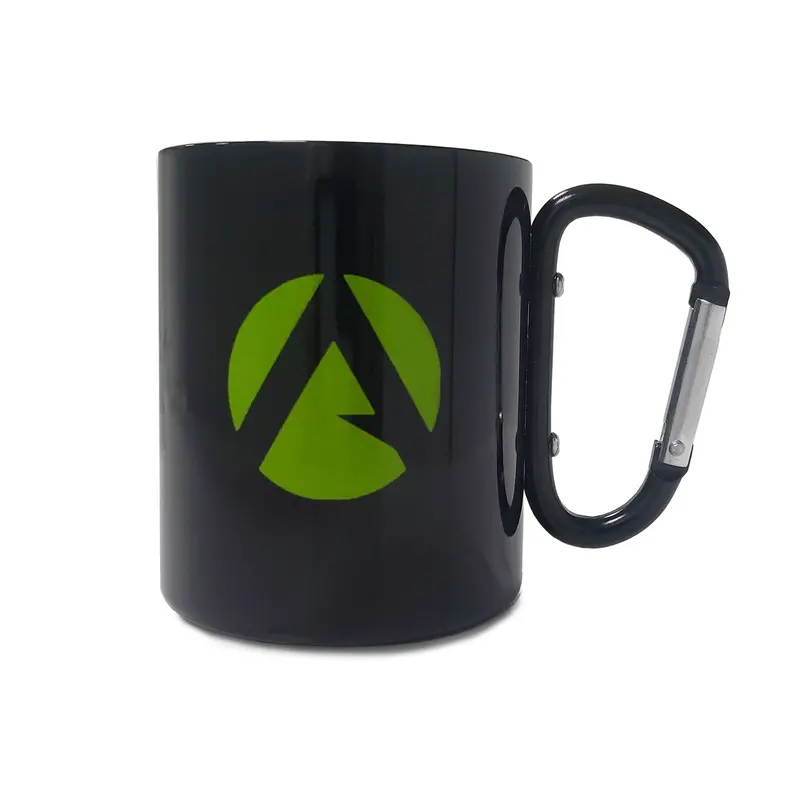 Arbortec Karabiner-Style Stainless Steel Travel Mug 1